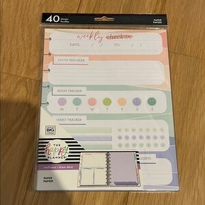 Happy Planner Wellness Paper Set